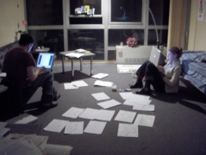 Group work in Talponia