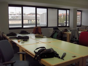 First day in the studio